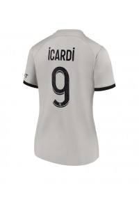 Fotbalové Dres Paris Saint-Germain Mauro Icardi #9 Dámské Venkovní Oblečení 2022-23 Krátký Rukáv